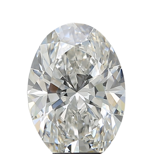 3.09 Carat F VVS2 Oval Lab Diamond
