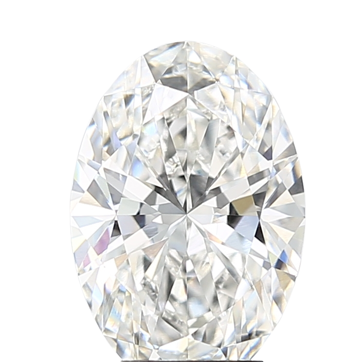 3.02 Carat F VVS2 Oval Lab Diamond