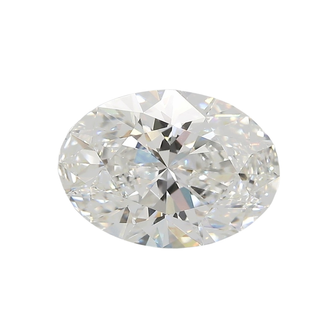3.06 Carat E VVS2 Oval Lab Diamond