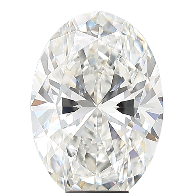 3.07 Carat F VVS2 Oval Lab Diamond