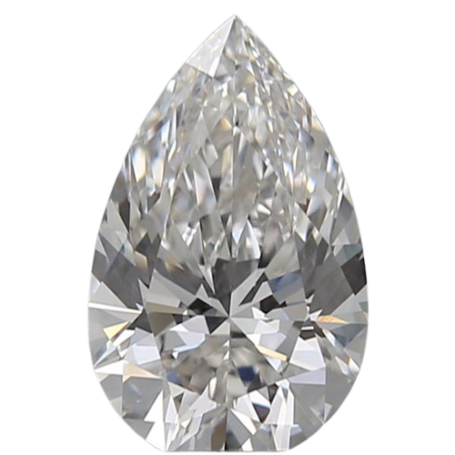 3.04 Carat F VVS2 Pear Lab Diamond