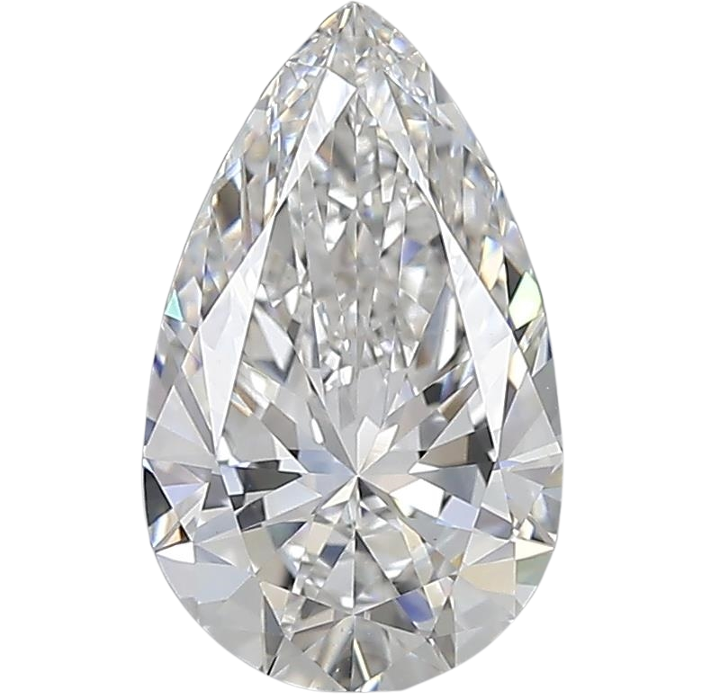 3 Carat E VVS2 Pear Lab Diamond