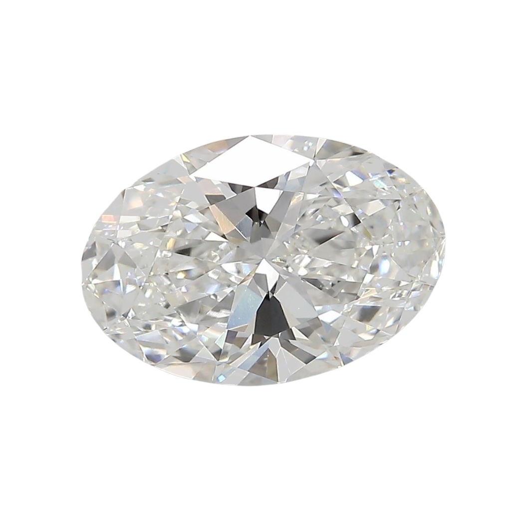3.06 Carat E VVS2 Oval Lab Diamond