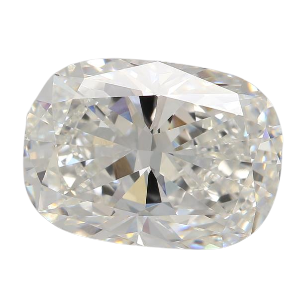 4.09 Carat F VVS2 Elongated Cushion Lab Diamond
