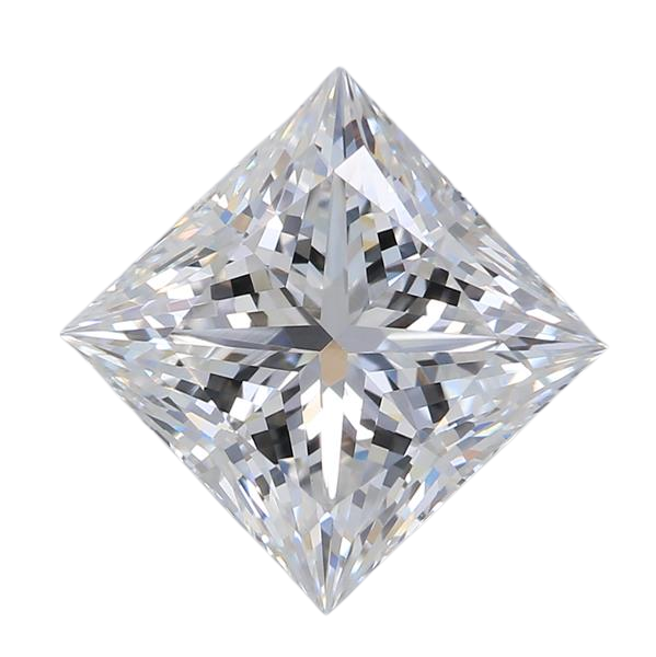 3.08 Carat E VVS2 Princess Lab Diamond