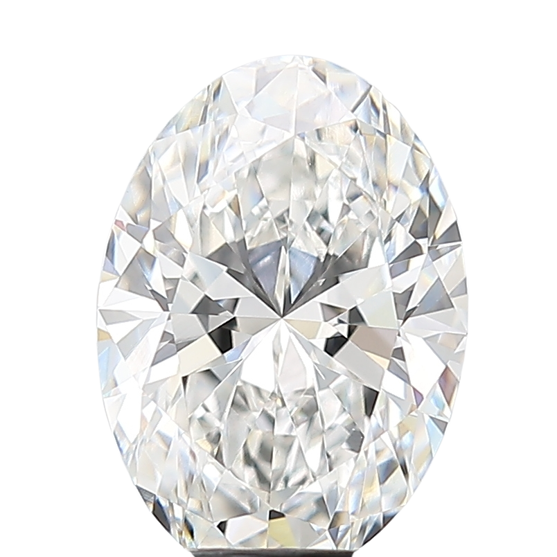 3.09 Carat F VVS2 Oval Lab Diamond