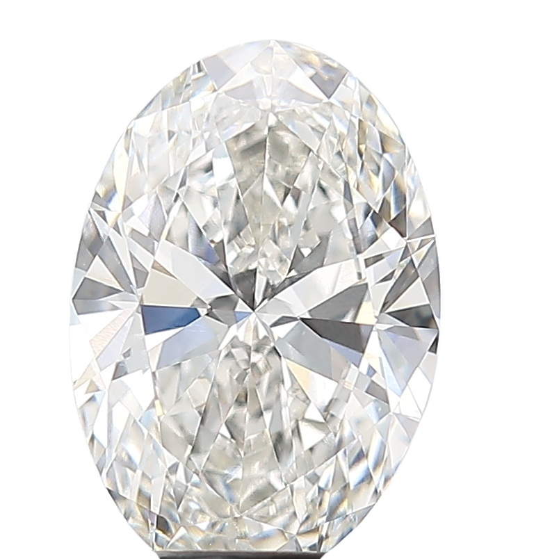3.02 Carat F VVS2 Oval Lab Diamond