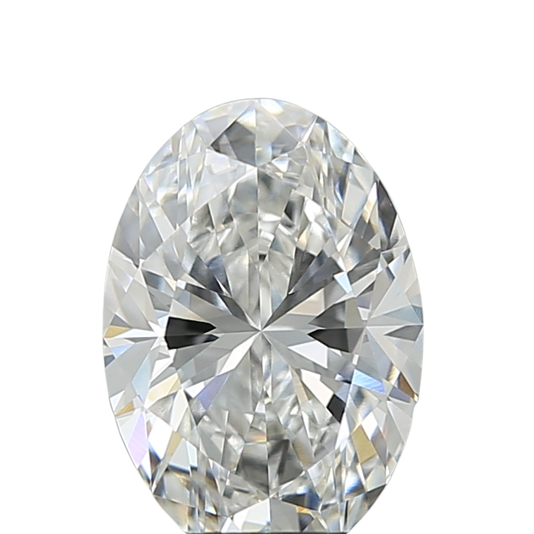 3.02 Carat F VVS2 Oval Lab Diamond
