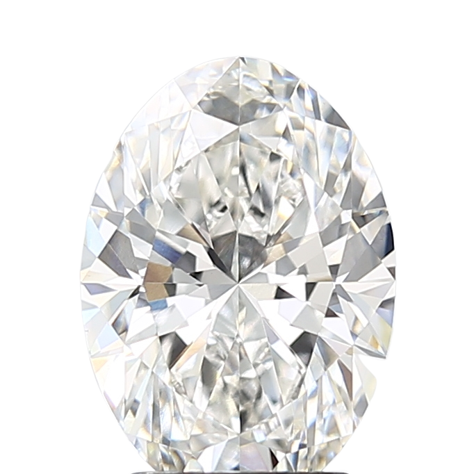3.01 Carat F VVS2 Oval Lab Diamond