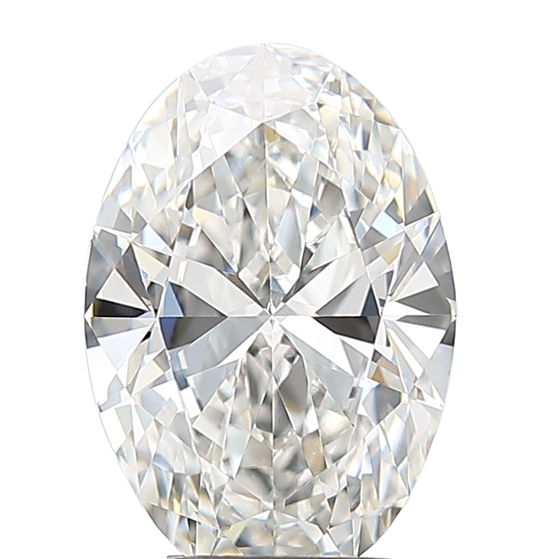 3.01 Carat F VVS2 Oval Lab Diamond