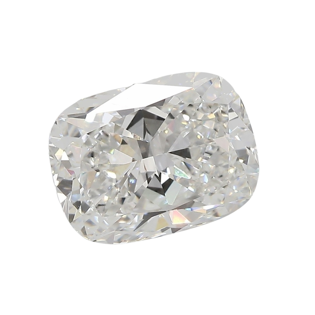 4.05 Carat E VVS2 Elongated Cushion Lab Diamond