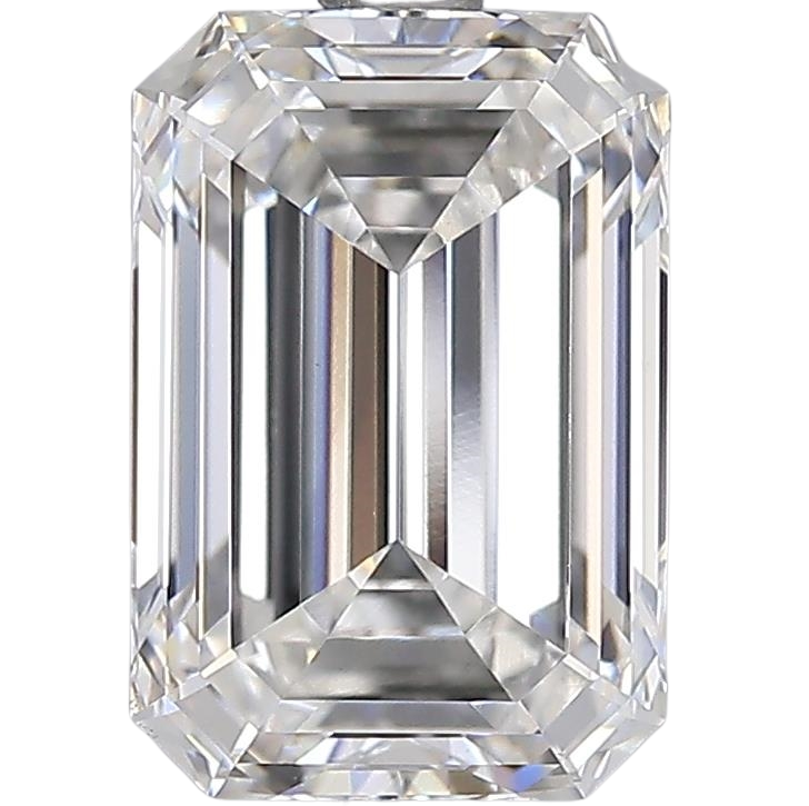 3.04 Carat F VVS2 Emerald Lab Diamond