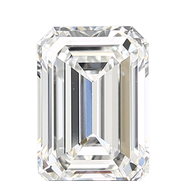 3.04 Carat F VVS2 Emerald Lab Diamond