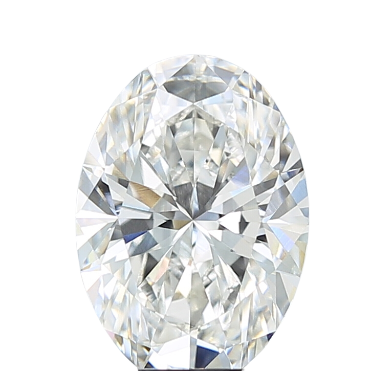 3.04 Carat F VVS2 Oval Lab Diamond