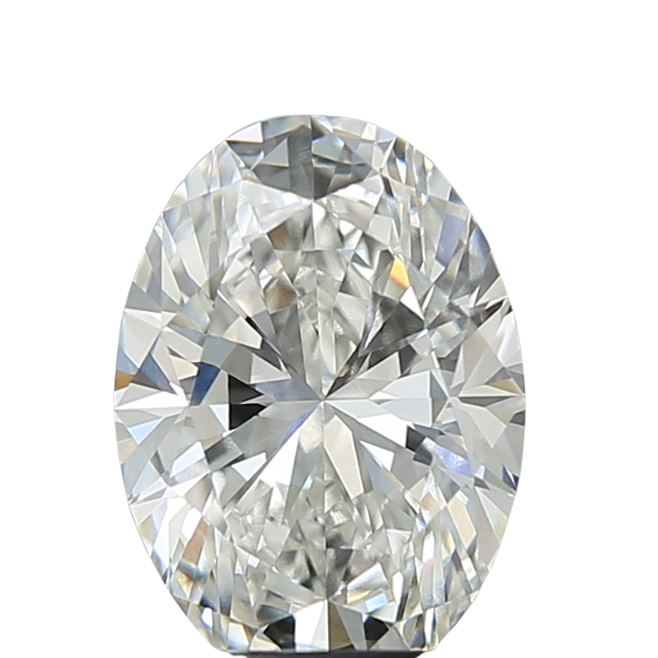 3.01 Carat F VVS2 Oval Lab Diamond