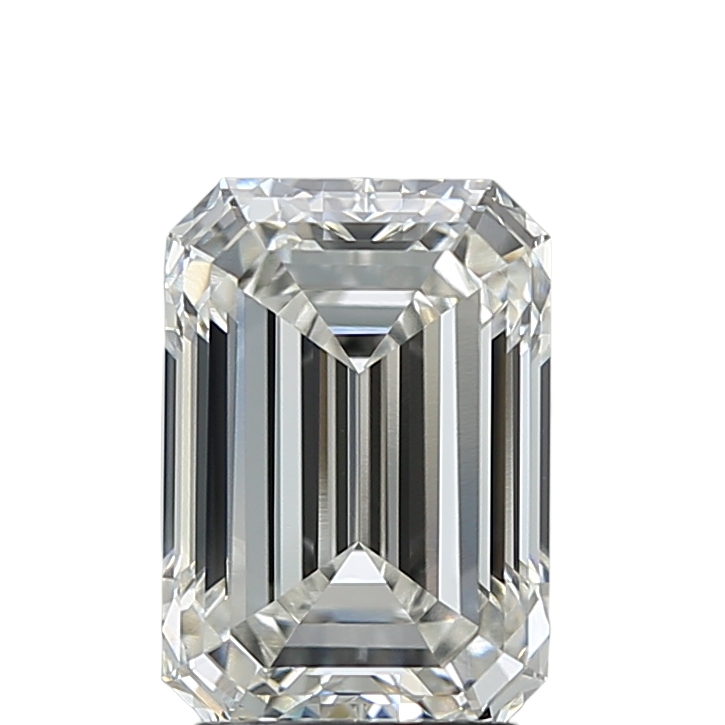 3.06 Carat F VVS2 Emerald Lab Diamond