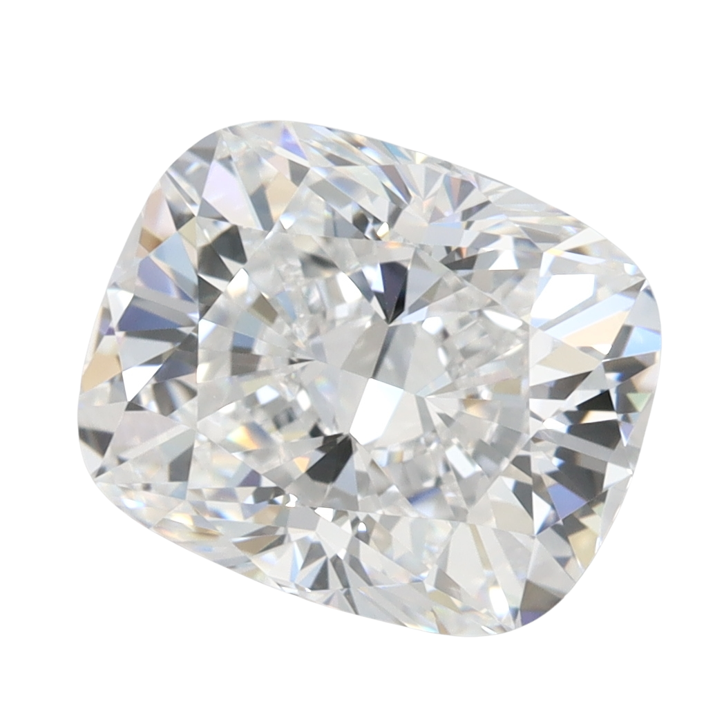3.05 Carat D VVS1 Elongated Cushion Lab Diamond