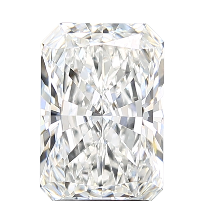 3.07 Carat F VVS2 Radiant Lab Diamond