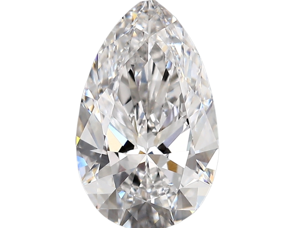 3 Carat E VVS2 Pear Lab Diamond