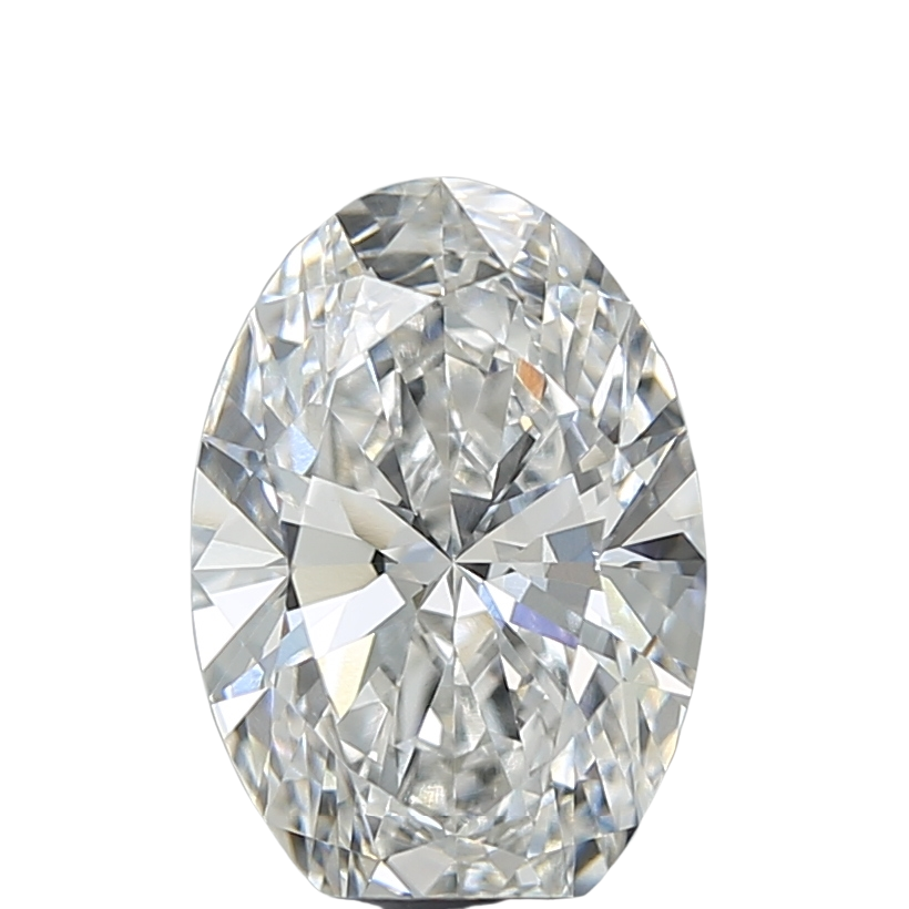3.02 Carat F VVS2 Oval Lab Diamond