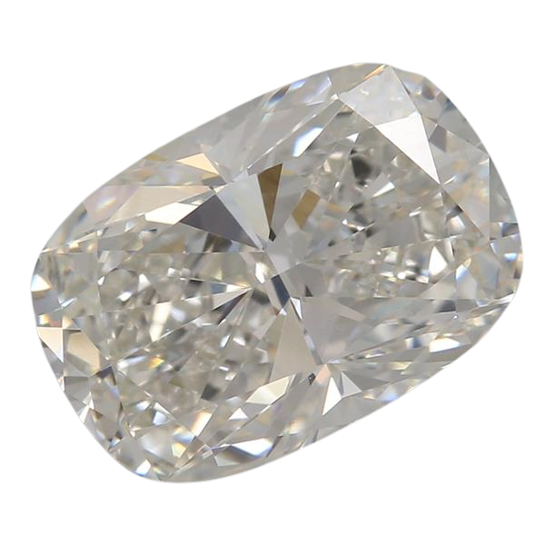 3.02 Carat F VVS2 Elongated Cushion Lab Diamond