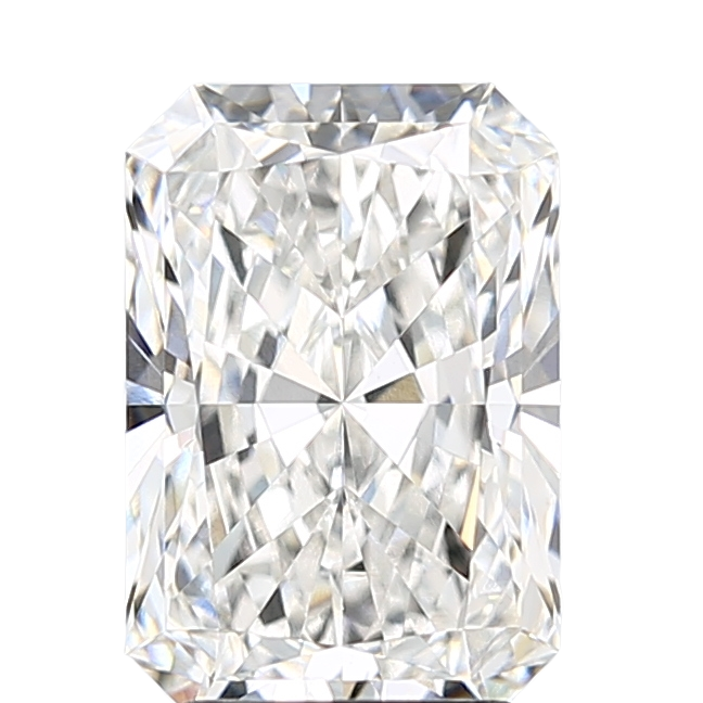 3.07 Carat F VVS2 Radiant Lab Diamond