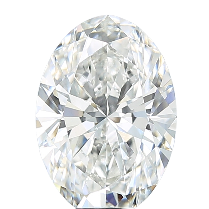 3.02 Carat F VVS2 Oval Lab Diamond