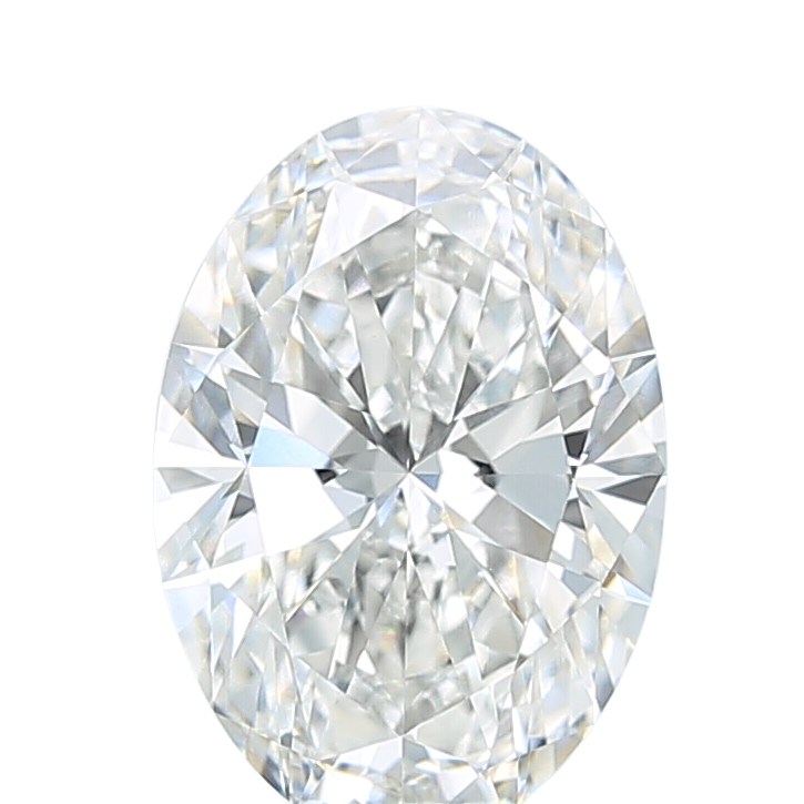 3.06 Carat F VVS2 Oval Lab Diamond