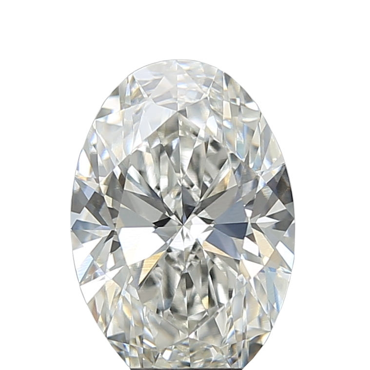 3.03 Carat F VVS2 Oval Lab Diamond