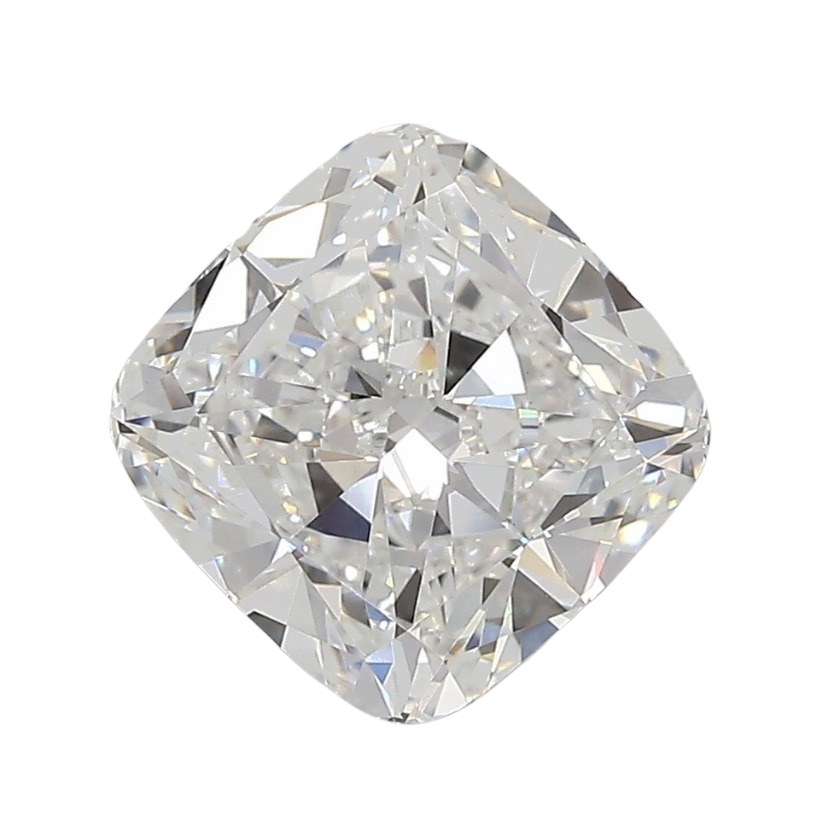 3.02 Carat E VVS2 Cushion Lab Diamond