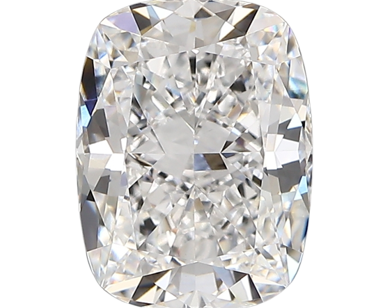 3 Carat D VVS2 Elongated Cushion Lab Diamond