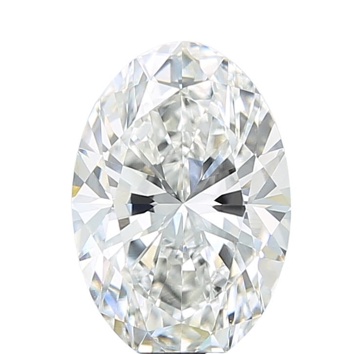 3.06 Carat F VVS2 Oval Lab Diamond