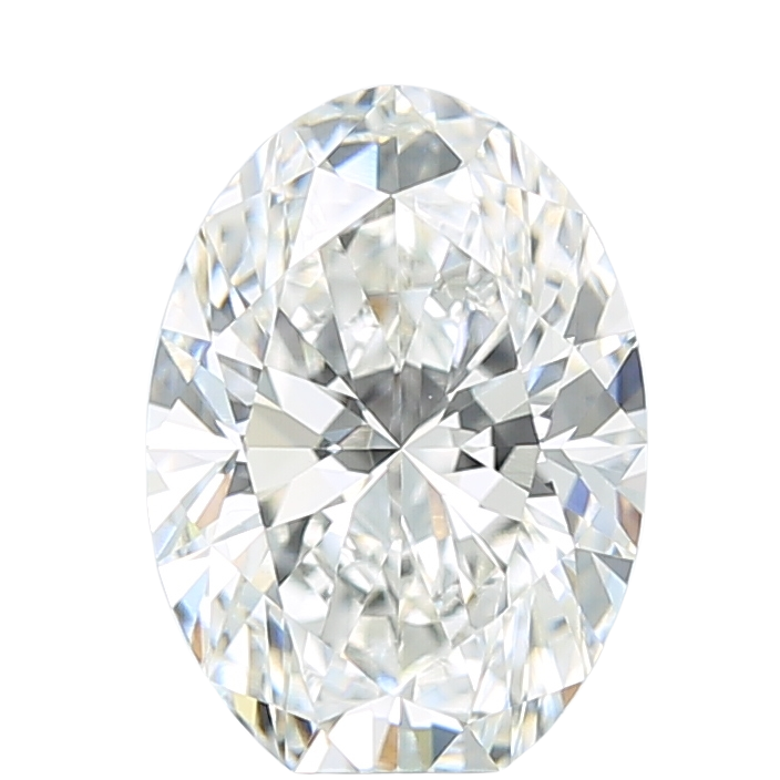 3.04 Carat F VVS2 Oval Lab Diamond