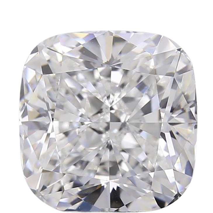 3.08 Carat E VVS2 Cushion Lab Diamond