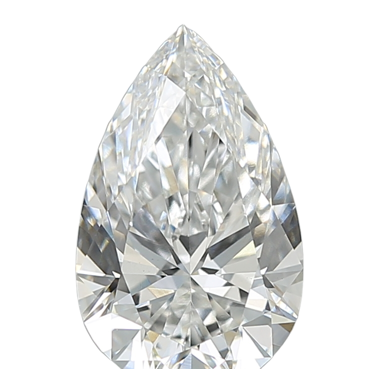 3.05 Carat F VVS2 Pear Lab Diamond