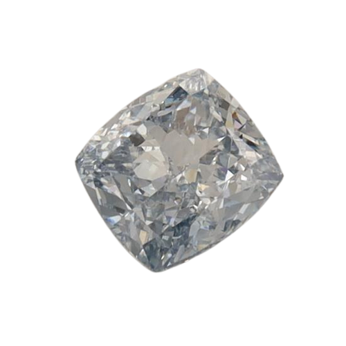 0.7 Carat BLUE VVS2 Cushion Lab Diamond