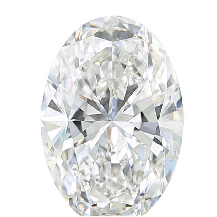 3.01 Carat F VVS2 Oval Lab Diamond
