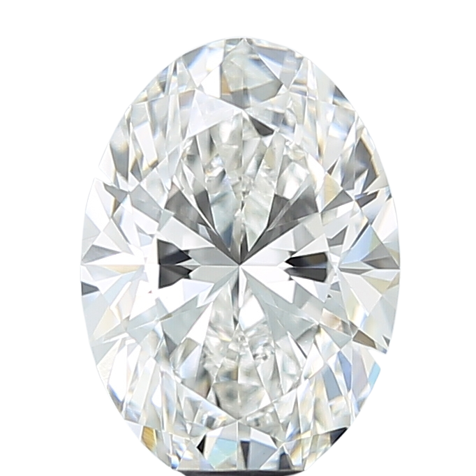 3.05 Carat F VVS2 Oval Lab Diamond