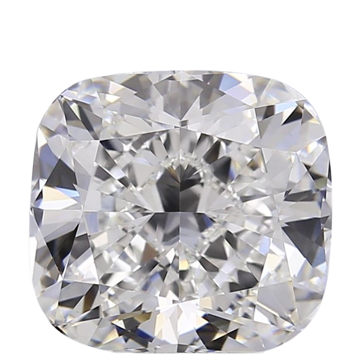 3.04 Carat E VVS2 Cushion Lab Diamond