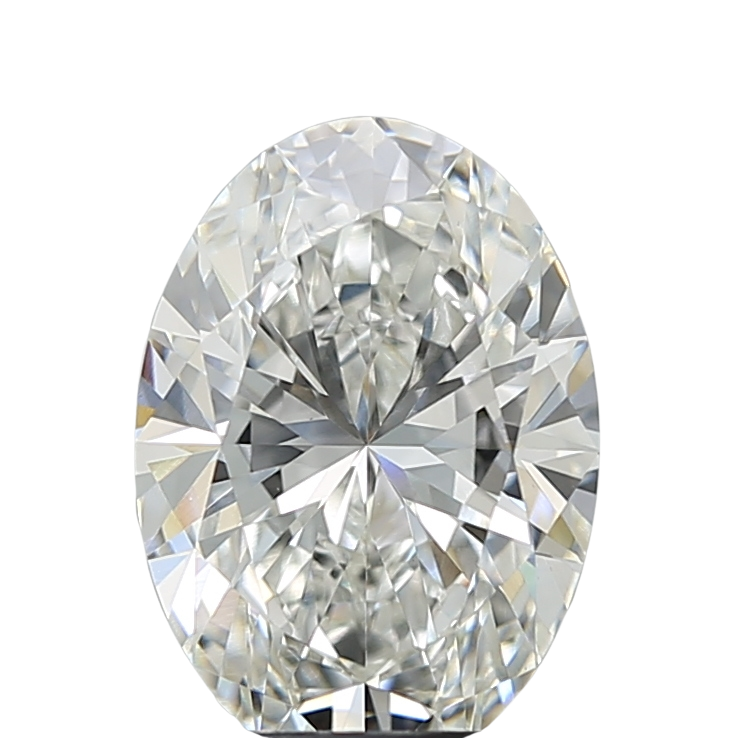 3.04 Carat F VVS2 Oval Lab Diamond