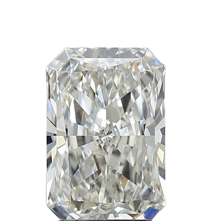 3.04 Carat F VVS2 Radiant Lab Diamond