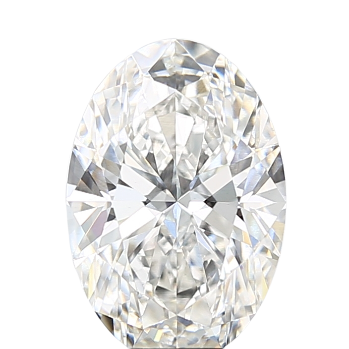 3.01 Carat F VVS2 Oval Lab Diamond