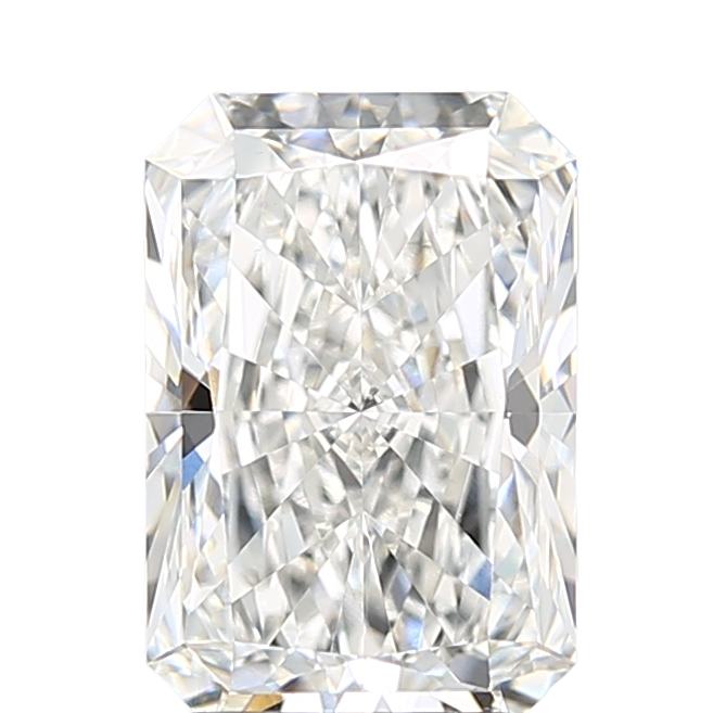 3.08 Carat F VVS2 Radiant Lab Diamond