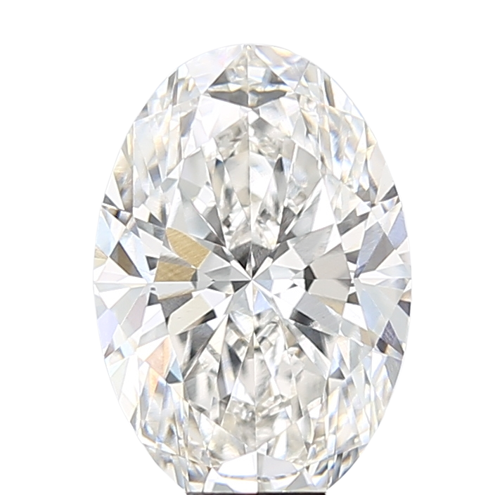 3.09 Carat F VVS2 Oval Lab Diamond