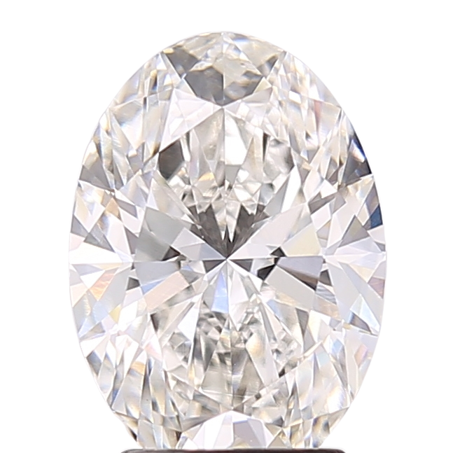 3.06 Carat F VVS2 Oval Lab Diamond