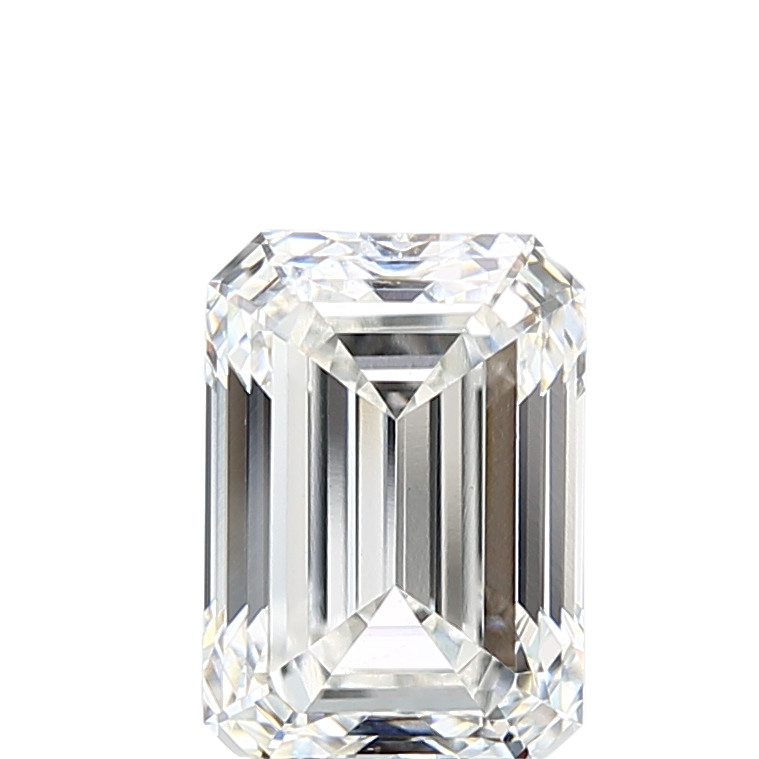 3.05 Carat F VVS2 Emerald Lab Diamond