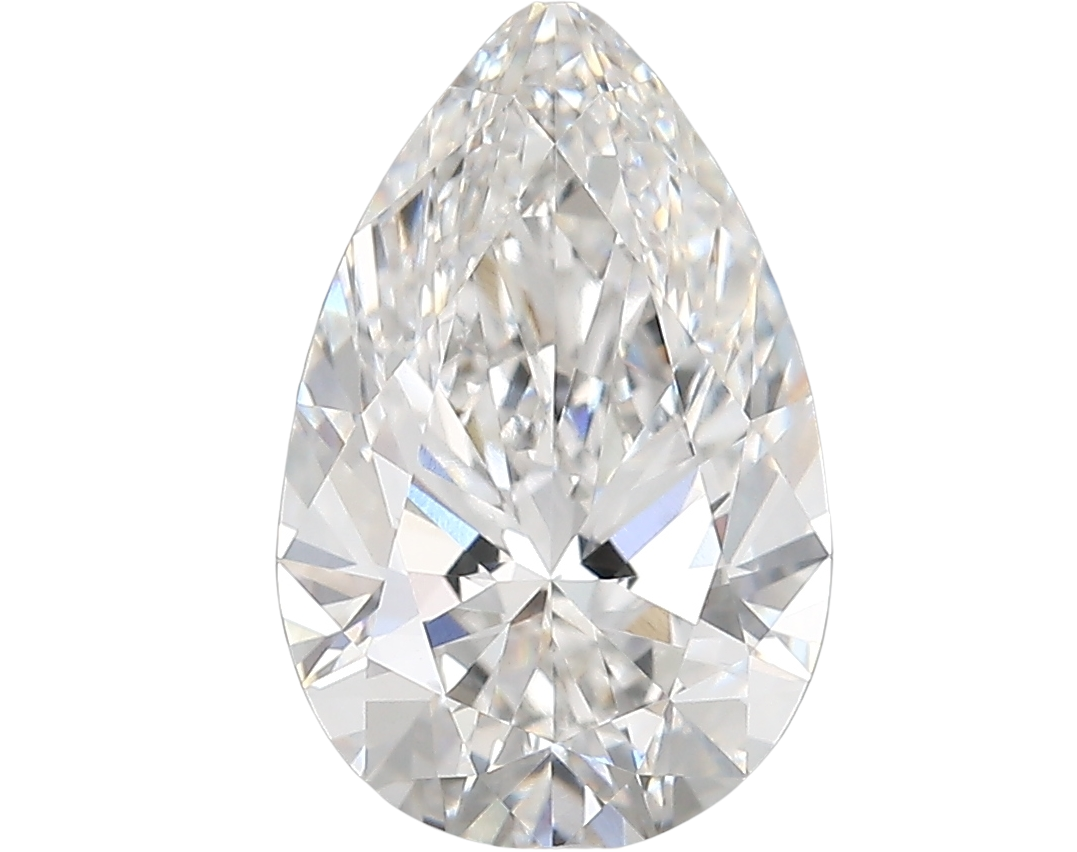 3 Carat F VVS2 Pear Lab Diamond