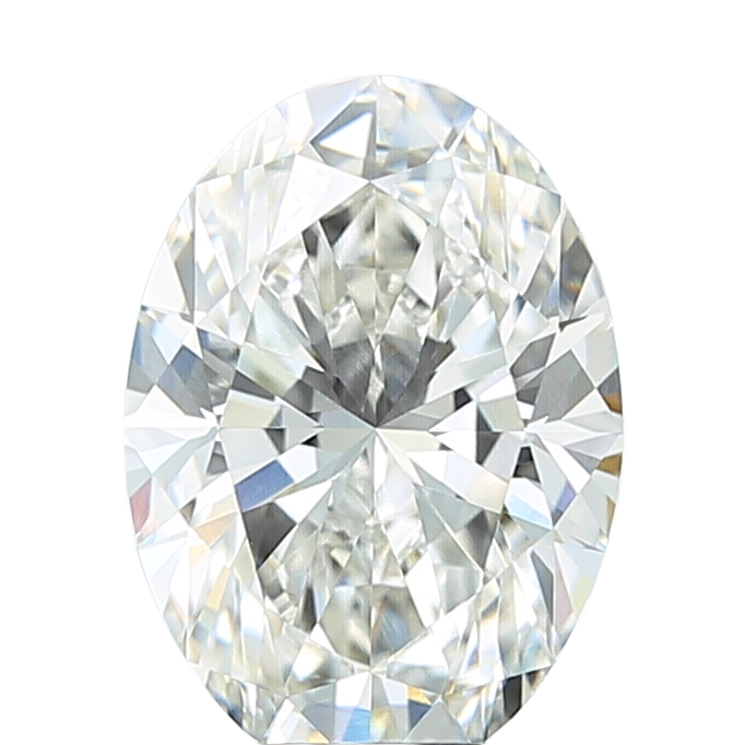 3.02 Carat F VVS2 Oval Lab Diamond