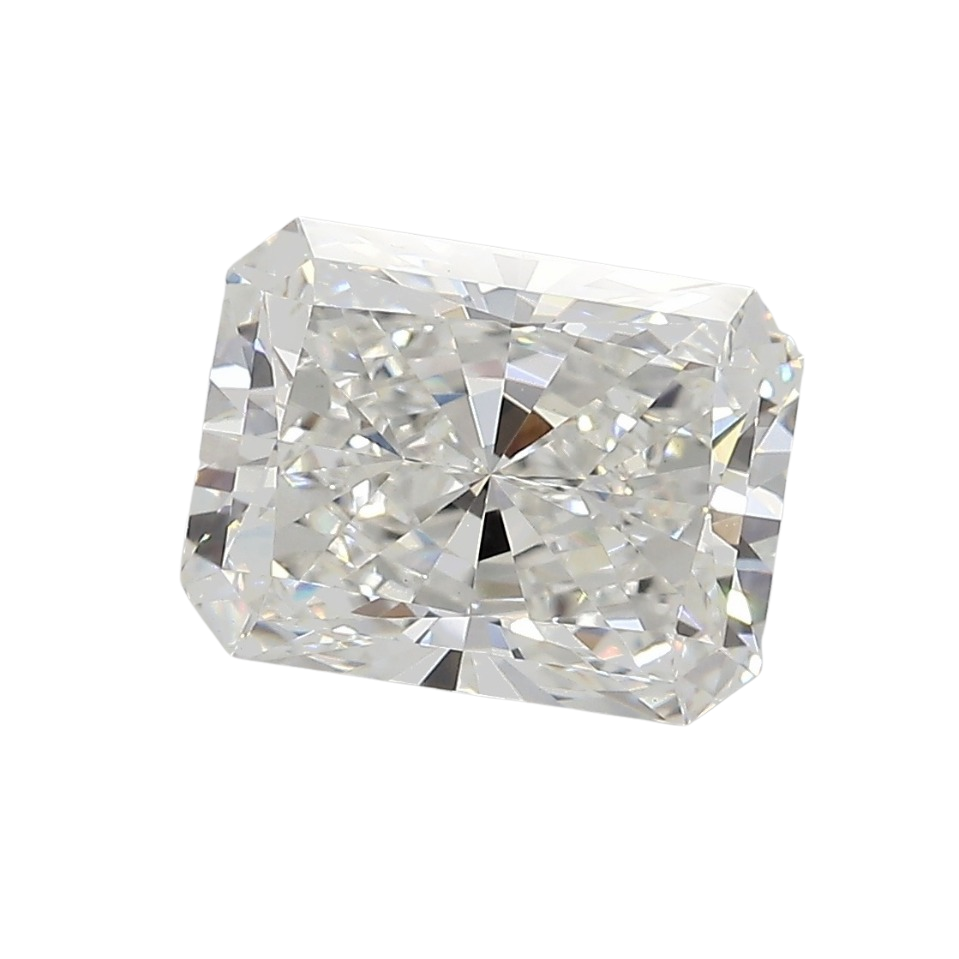 3.06 Carat F VVS2 Radiant Lab Diamond