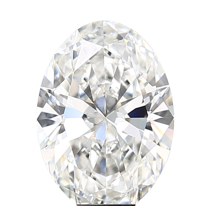 3.03 Carat F VVS2 Oval Lab Diamond